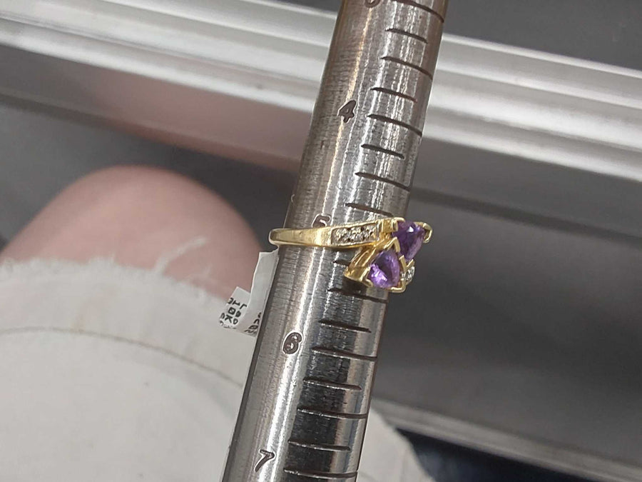 Women's Ring - Yellow Gold 10k (.417) 2.5 Grams Size 5