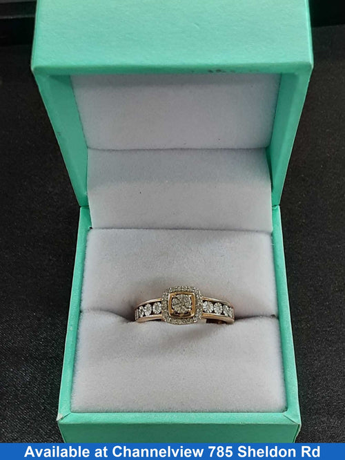 Women's Ring - Rose Gold 10k (.417) 2.6 grams Size 7
