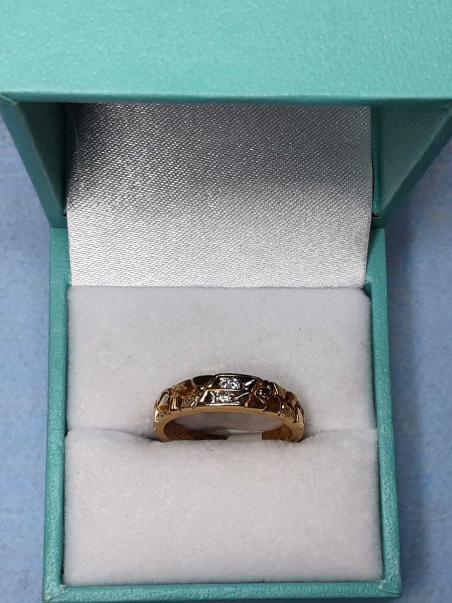 Women's Ring - Yellow Gold 14k (.585) 3.2 grams Size 6.5