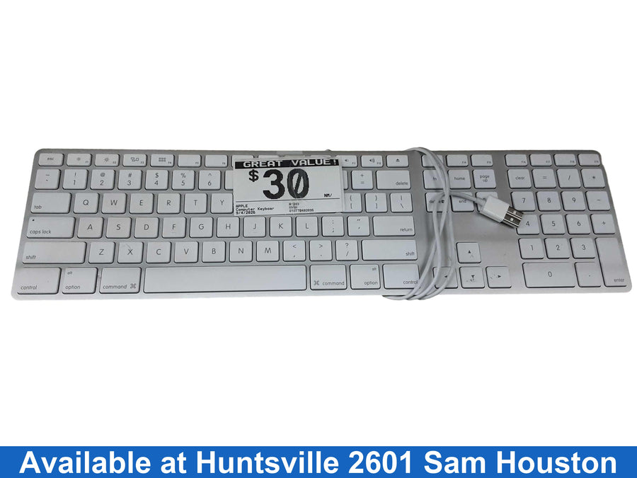 Apple A1243 White Computer Keyboard