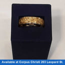 Ring - Wedding Band - Yellow Gold 14k (.585) 11 grams Size 14