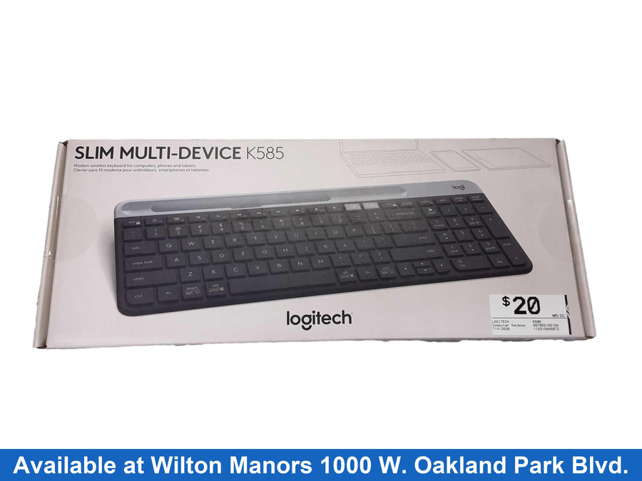 Logitech K585 Black Computer Keyboard