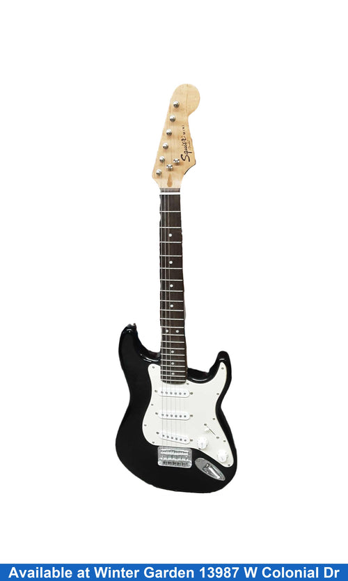 Fender Squier Mini Black Electric Classic Guitar