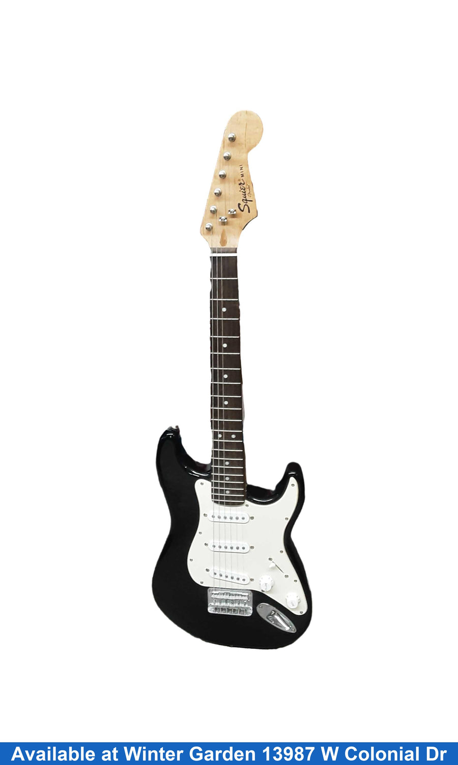 Fender Squier Mini Black Electric Classic Guitar