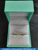 Women's Ring - Solitaire - Yellow Gold 14k (.585) 2.4 grams Size 9