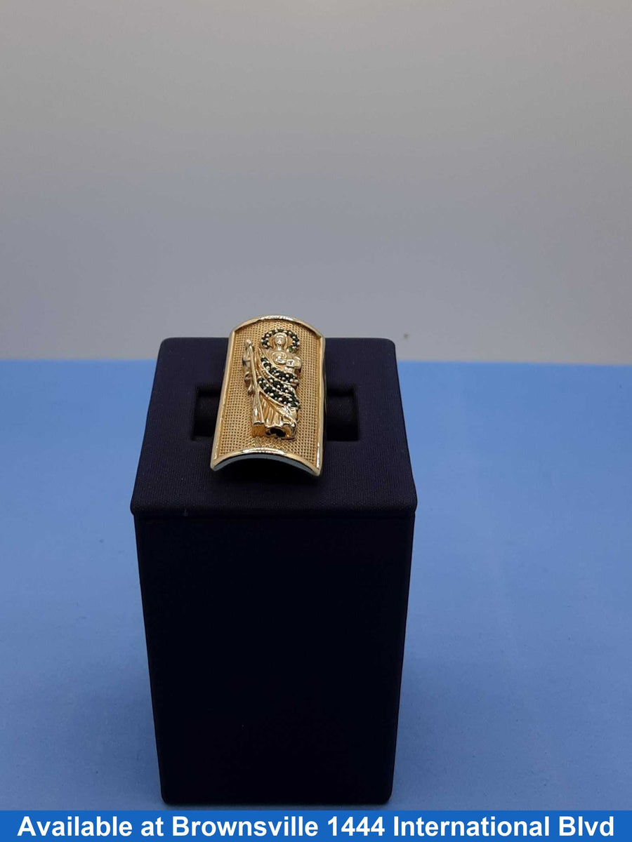 Women's Ring - Yellow Gold 10k (.417) 5.1 grams Size 7