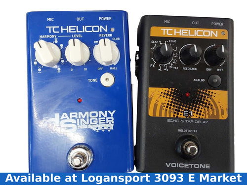 Tc Helicon Harmony Singer Blue Midi Foot / Pedalboard Controller