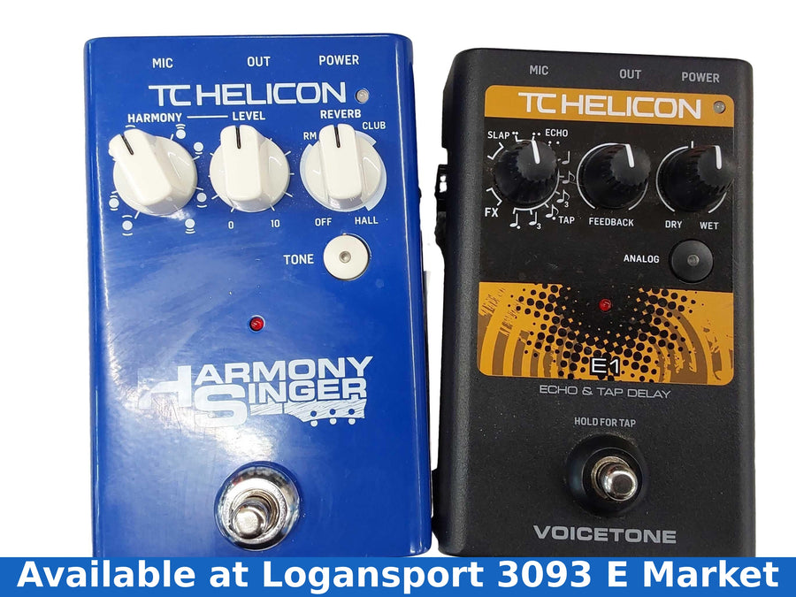Tc Helicon Harmony Singer Blue Midi Foot / Pedalboard Controller