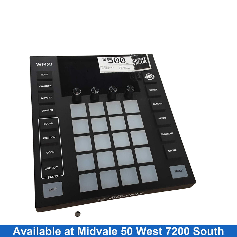 Wolfmix Wmx1 Black DJ Controller