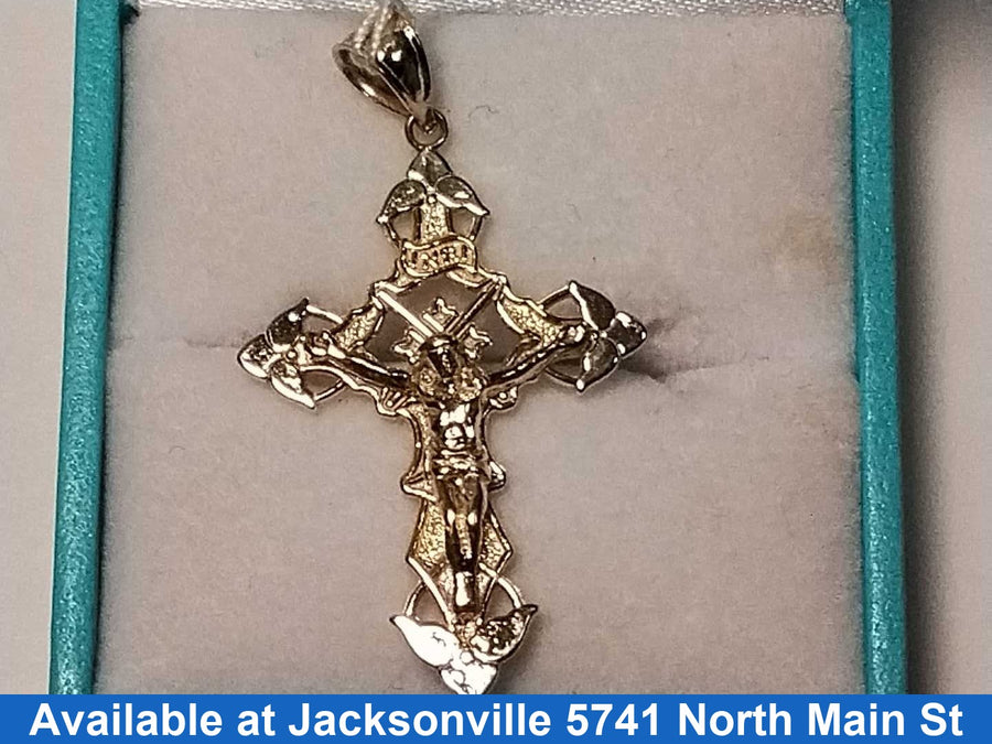 Religious Pendant - Yellow Gold 10k (.417) 2.1 grams