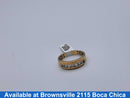 Ring - Wedding Band - Yellow Gold 10k (.417) 4.4 grams Size 10