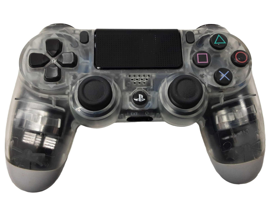 Sony Clear And Gray Ps4 Controller Gray Gaming Controller