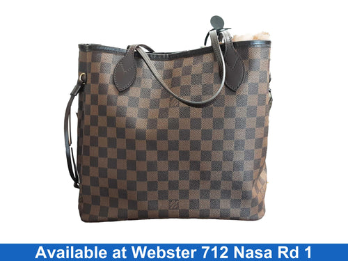 Louis Vuitton Neverfull Mm Brown Purse / Handbag