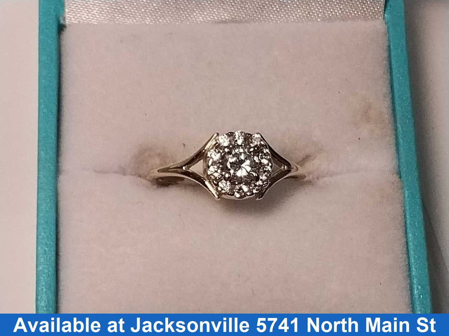 Women's Ring - Yellow Gold 10k (.417) 1.7 grams Size 6