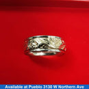 Men's Ring - White Gold 14k (.585) 8.6 grams Size 9
