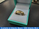 Ring - Wedding Band - Yellow Gold 14k (.585) 8.3 grams Size 9.5