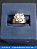 Women's Ring - Yellow Gold 10k (.417) 3.1 grams Size 20