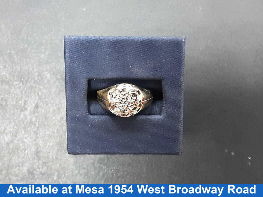 Ring - Wedding Band - Yellow Gold 10k (.417) 2.4 grams Size 8