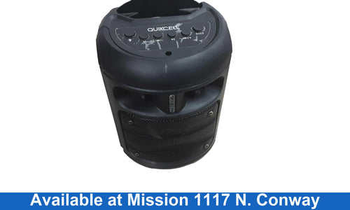 Quickcell Partybt-pls Black Bookshelf Speaker