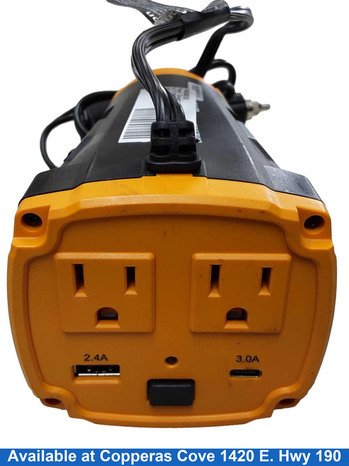 Powerdrive Pwd150c Yellow Power Inverter