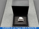 Women's Ring - White Gold 10k (.417) 6.4 grams Size 20