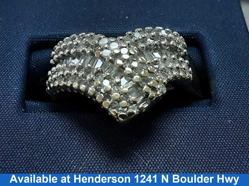Women's Ring - Yellow Gold 10k (.417) 4.7 grams Size 11