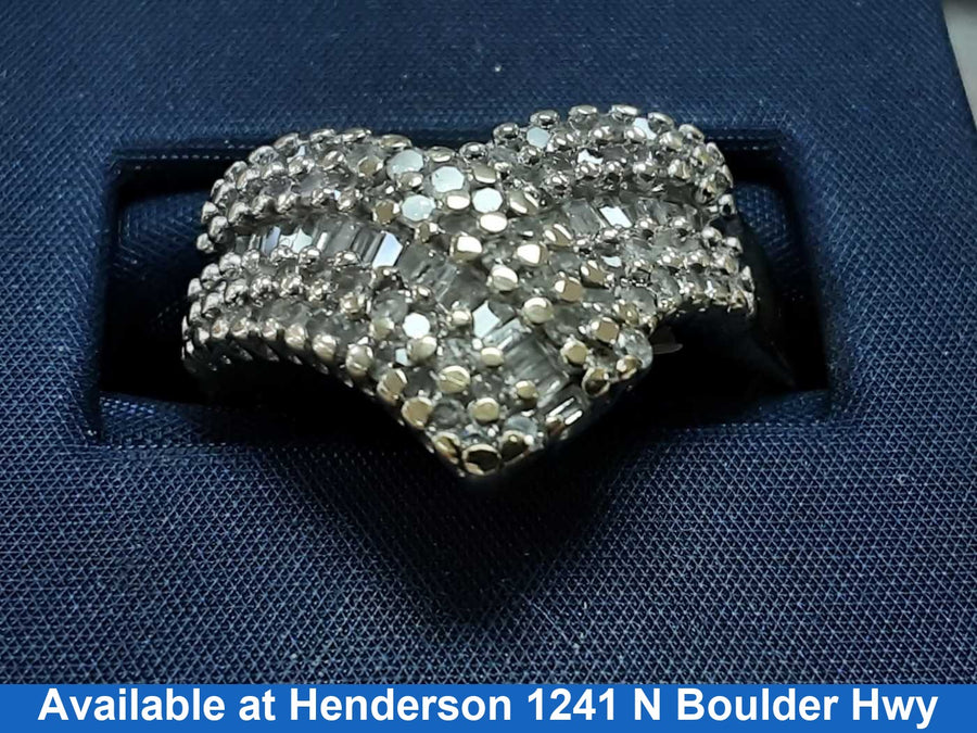 Women's Ring - Yellow Gold 10k (.417) 4.7 grams Size 11