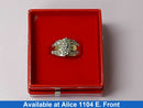 Women's Ring - Yellow Gold 10k (.417) 3.8 grams Size 10.5