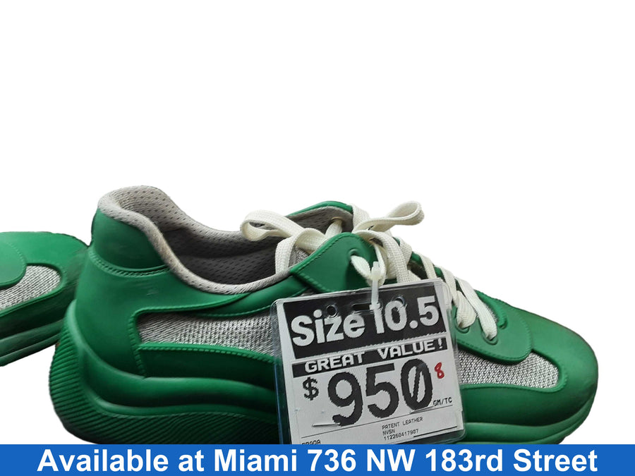 Prada Patent Leather Green