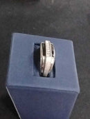 Men's Ring - White Gold 10k (.417) 5.9 grams Size 9