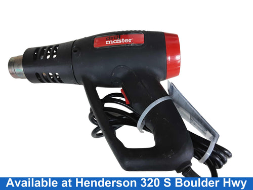 Drill Master 62340 Black Heat Gun