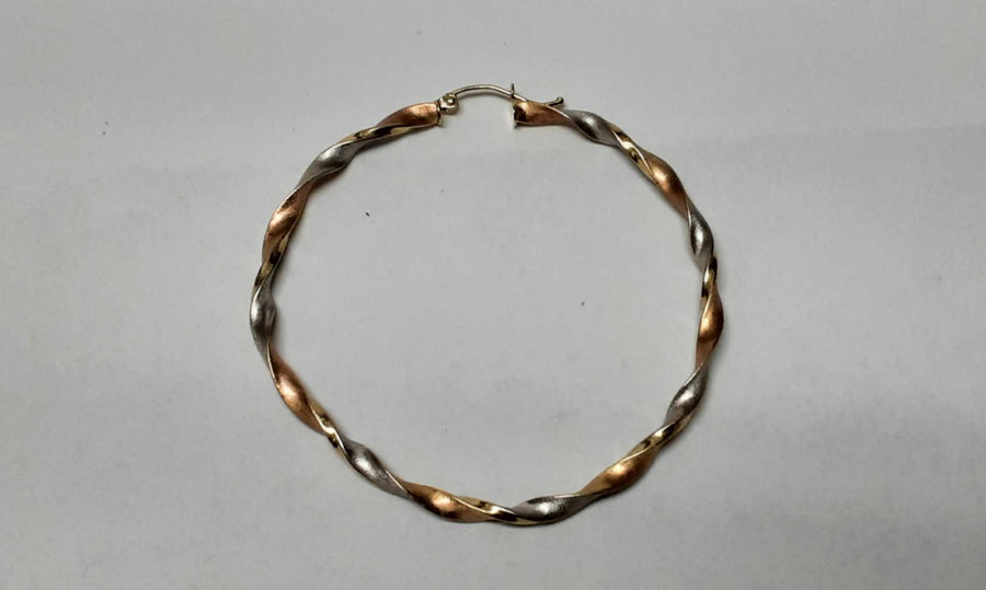 Bangle Earring - Yellow Gold 14k (.585) 6.7 grams