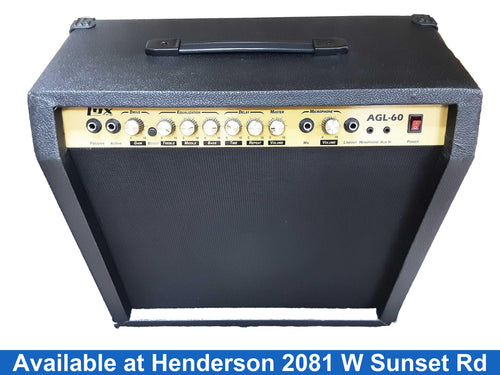 Lyxpro Agl-60 Black Guitar Amplifier