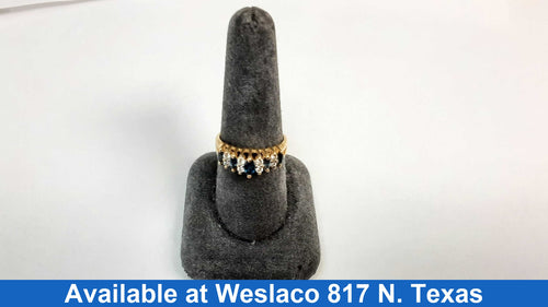Women's Ring - Yellow Gold 10k (.417) 3.3 grams Size 9