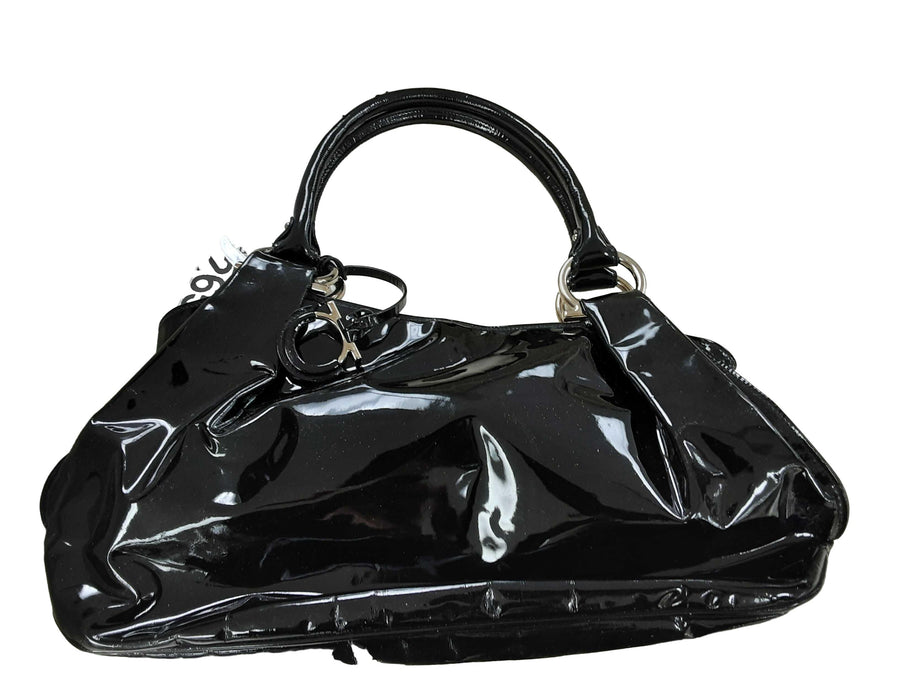 Salvatore Ferragamo Gancini Tote Black Purse / Handbag