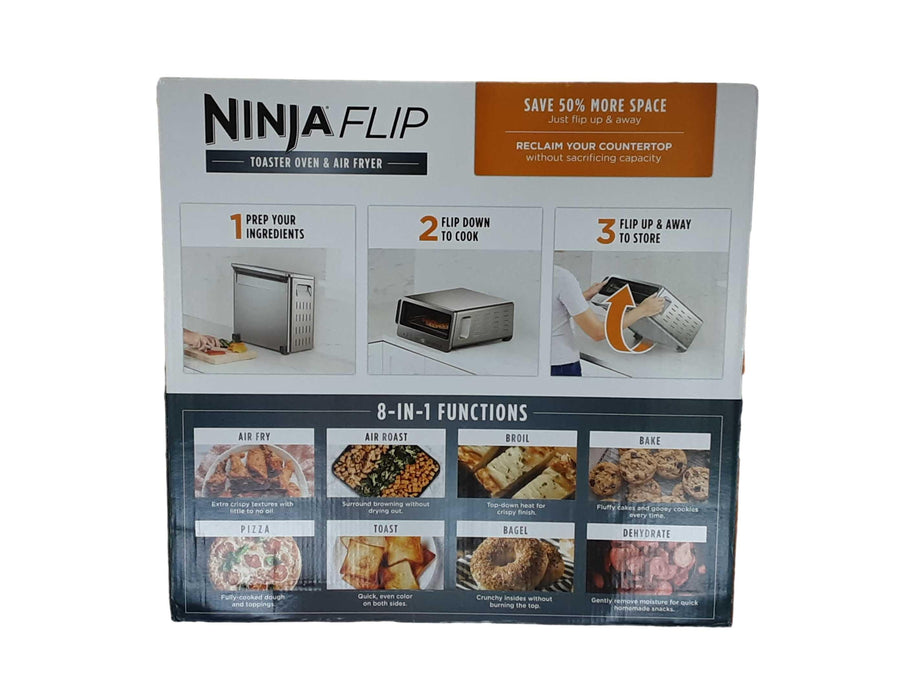Ninja Flip Toaster Oven Silver Oven