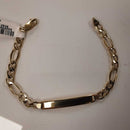 ID Bracelet - Yellow Gold 10k (.417) 3.9 grams 7 inch