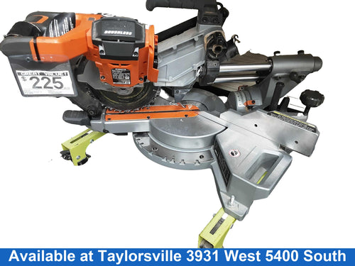 Ridgid R48607b Orange Cordless Miter Saw
