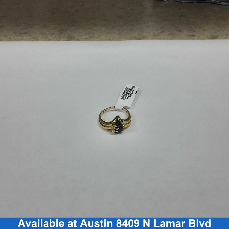 Women's Ring - Yellow Gold 14k (.585) 2.9 grams Size 9.5