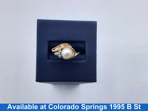 Women's Ring - Yellow Gold 14k (.585) 3.4 grams Size 8