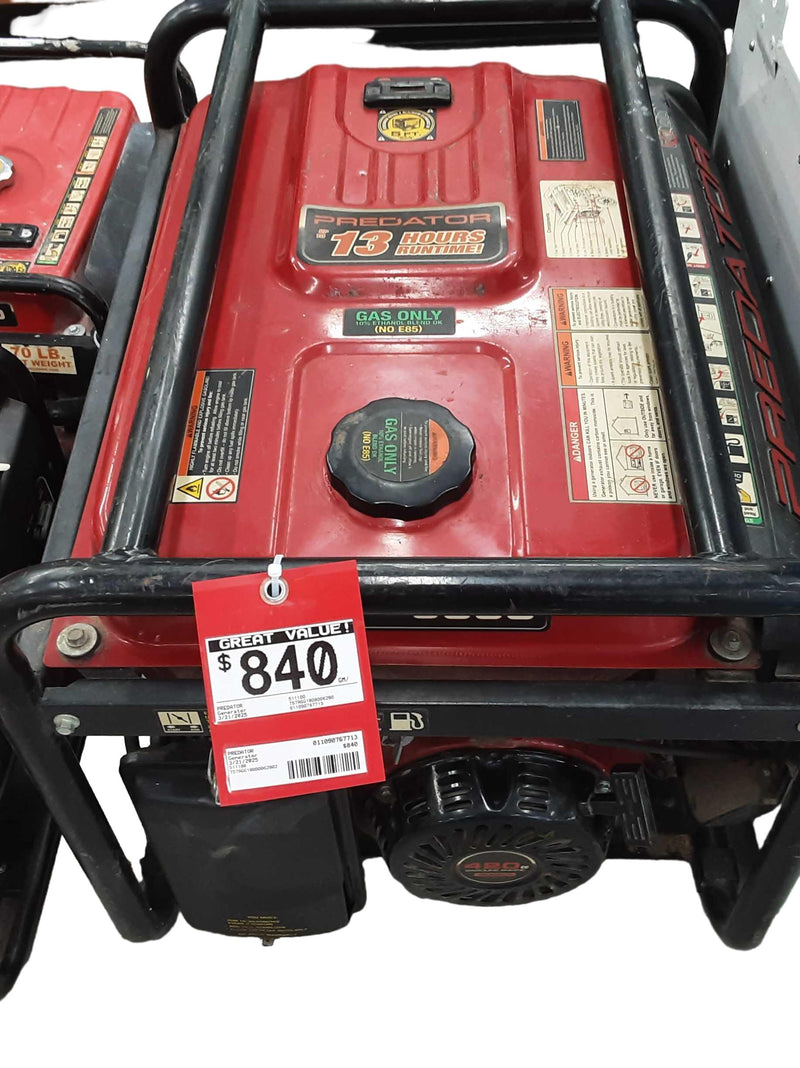 Predator 511100 Red Generator
