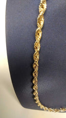 Rope Chain - Yellow Gold 14k (.585) 7.6 grams 24 inch
