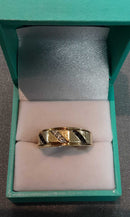Ring - Wedding Band - Yellow Gold 10k (.417) 5.5 grams Size 10.5