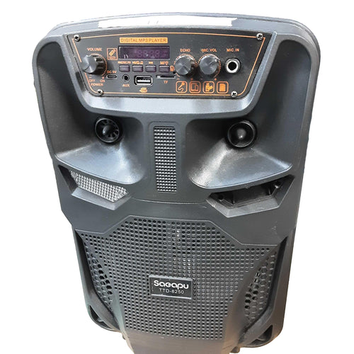 Saeapu Ttd-8250 Black Portable Speaker