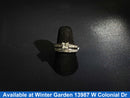Women's Ring - White Gold 14k (.585) 5.4 grams Size 6.5
