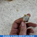 Men's Ring - Yellow Gold 14k (.585) 10.1 grams Size 12