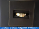 Women's Ring - White Gold 14k (.585) 3.4 grams Size 7.5