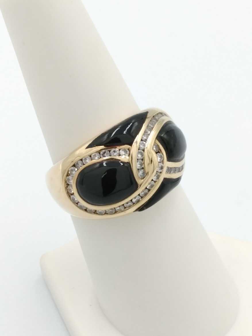 Women's Ring - Yellow Gold 14k (.585) 7.8 grams Size 7