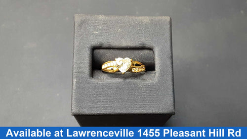 Women's Ring - Yellow Gold 10k (.417) 1.5 grams Size 7