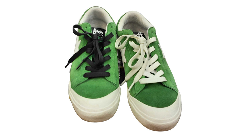 A Bathing Ape 1170191013 Green Shoes